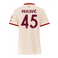 Bayern Munich Aleksandar Pavlovic #45 Replika Tredje Tröja Dam 2024-25 Kortärmad